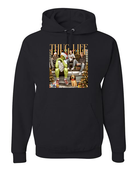 Christmas shirts " thug life 1" unisex Hoodie