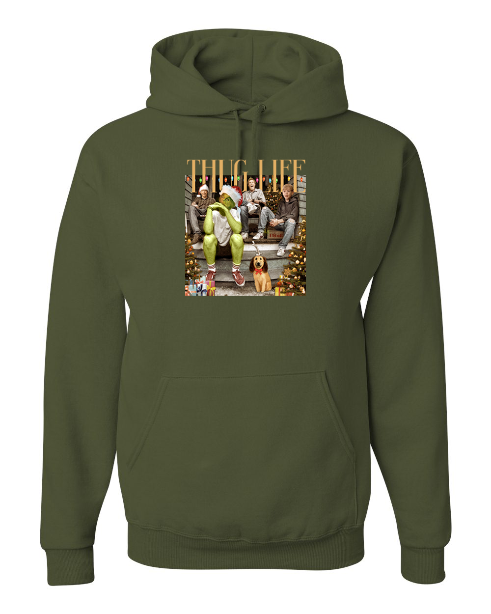 Christmas shirts " thug life 1" unisex Hoodie