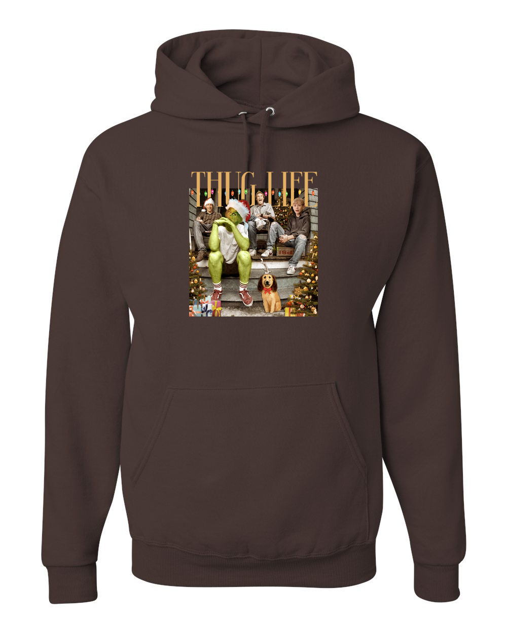 Christmas shirts " thug life 1" unisex Hoodie