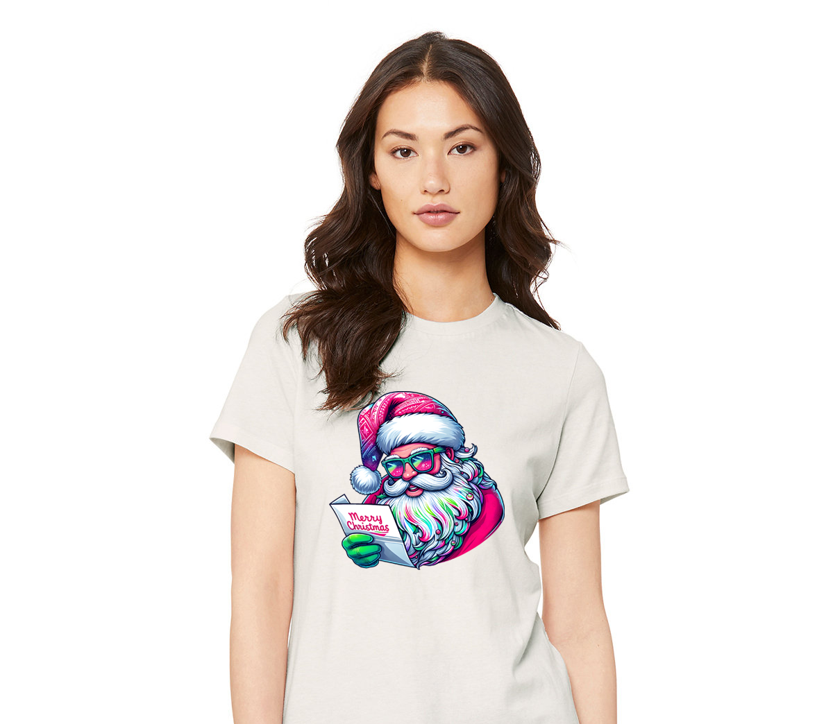 Christmas Tee's "Santa list checking" Tee