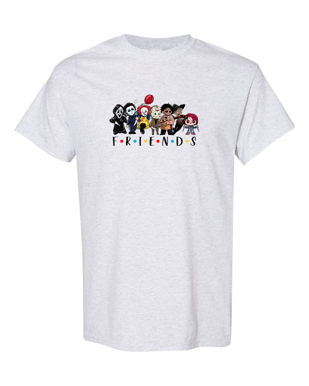 Halloween shirts "Friends Horror" unisex tee.