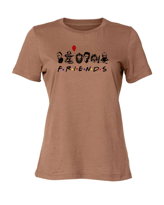 ladies Halloween shirts "Friends" tee