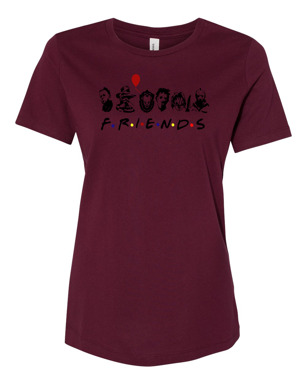 ladies Halloween shirts "Friends" tee