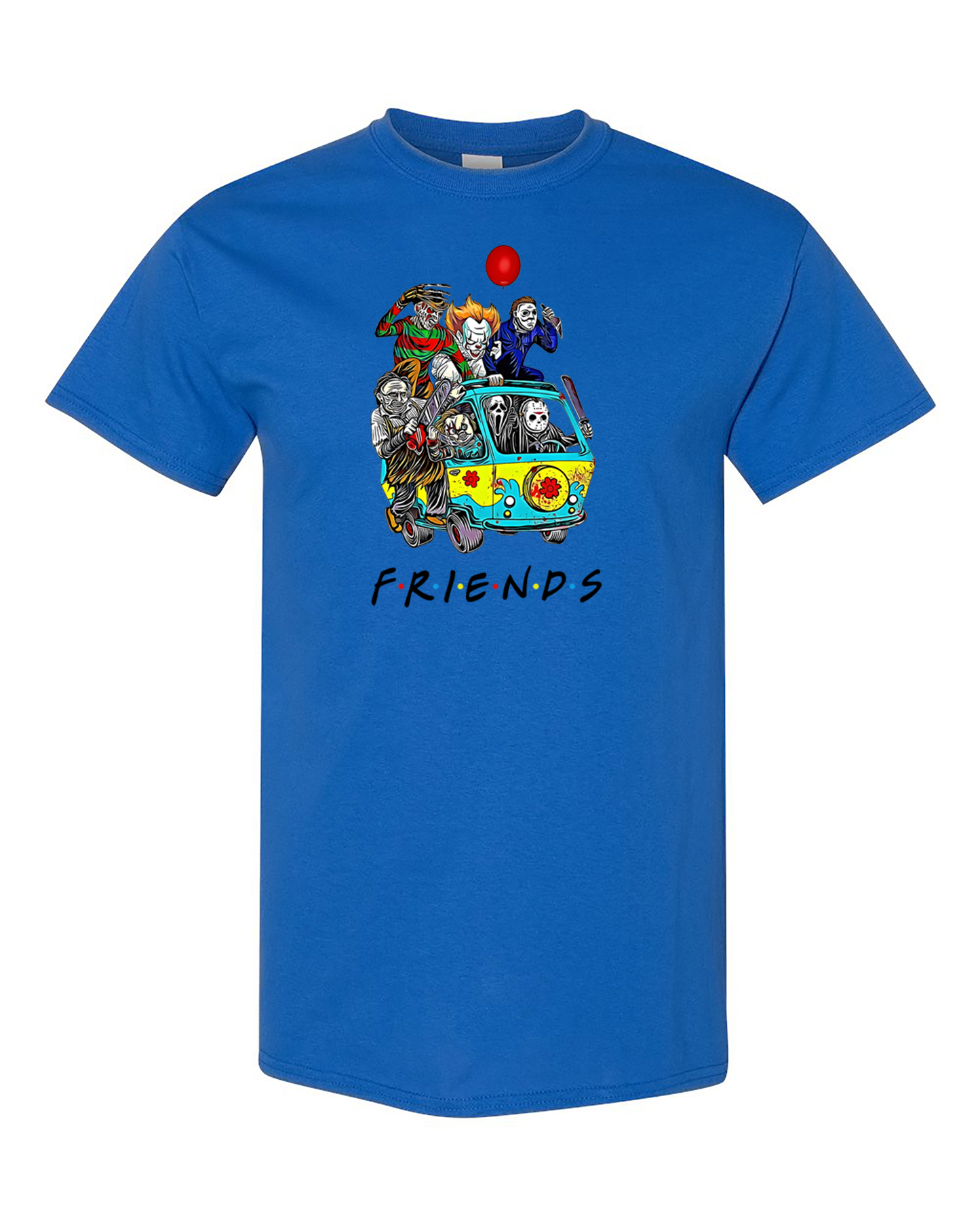 Halloween shirts "horror Friends" unisex tee.