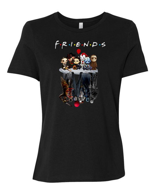 ladies Halloween shirts "Killer friends" tee. 