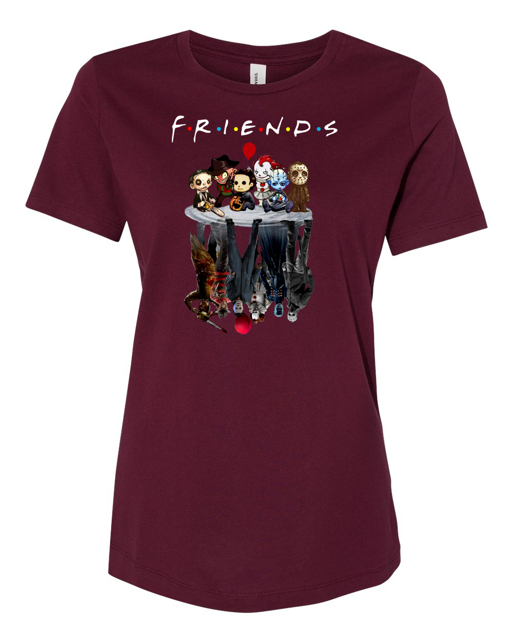 ladies Halloween shirts "Killer friends" tee. 