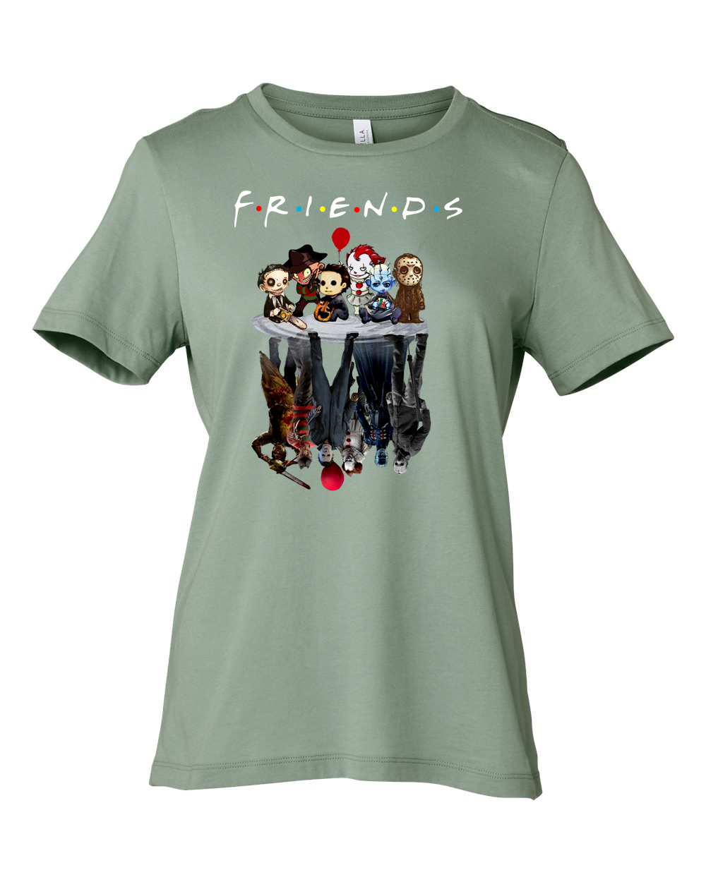 ladies Halloween shirts "Killer friends" tee. 